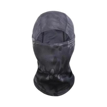 Imagem de Balaclava Camuflada Máscara Facial Completa Para Ciclismo, Caça, Camin