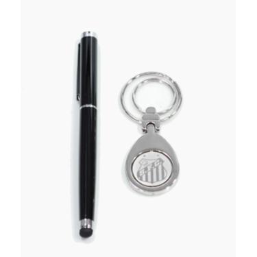 Imagem de Jogo Caneta Touchscreen Com Chaveiro Santos