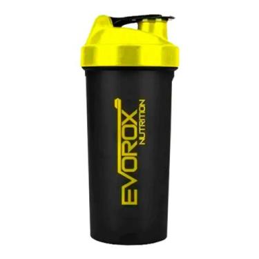 Imagem de Coqueteleira 700ml - IntegralMedica , preta e amarela (evorox)