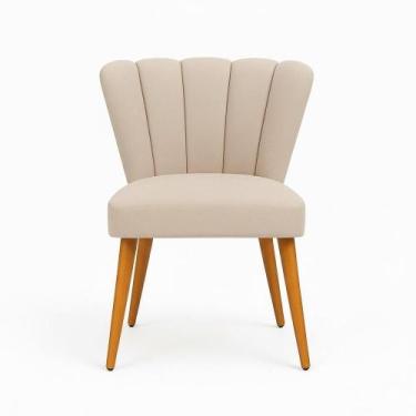 Imagem de Cadeira Decorativa para Penteadeira Quarto Mesa de Jantar Liz - Móveis