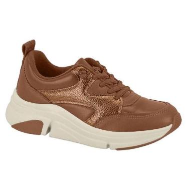 Imagem de Tenis morade casual ref 7401.108.31371 feminino - Modare, Marrom, 37
