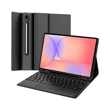 Imagem de Capa Com Teclado Para Samsung Galaxy Tab S10 Lite 10.9 Polegadas SM-X4