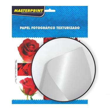 Imagem de Papel Fotográfico Glossy Textura Pérola 200G com Alta Resolução A4 210X297MM Pacote com...