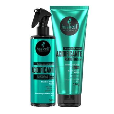 Imagem de Kit SuperMáscara e Fluido Acidificante Haskell - Haskell Cosméticos