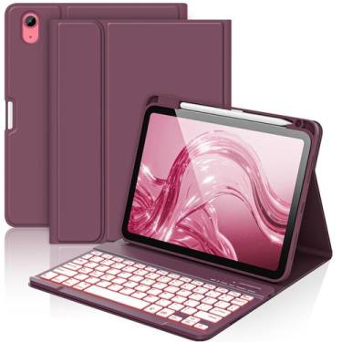 Imagem de Capa com Teclado aMZCaSE para iPad A16 10ª e 11ª Geração 10,9" com Ret