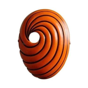 Imagem de Máscara Anime Naruto Tobi Obito Uchiha Akatsuki Cosplay - AQUILAE