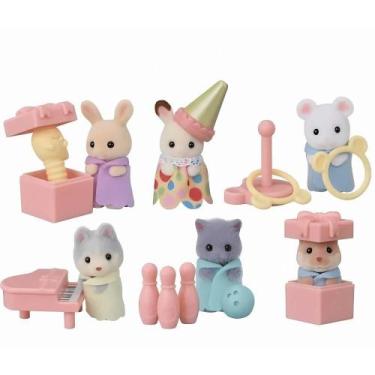 Imagem de Boneco Colecionável Mini Party Babies Bebê Surpresa com Roupinhas e Ac