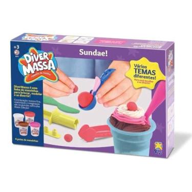 Imagem de Massinha de Modelar - Diver Massa - Sundae - Divertoys