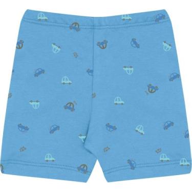 Imagem de Shorts bebê 13549 kiko e kika, Azul escuro, P