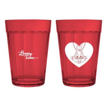Imagem de 2copo Americano Love Looney Tunes 190ml Licenciado Na Caixa - ALLMIX