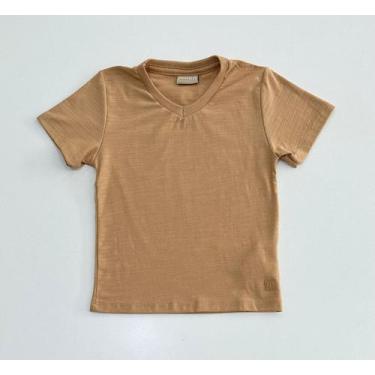 Imagem de Camiseta 1/14 Milon Bege Básica Infantil, 3