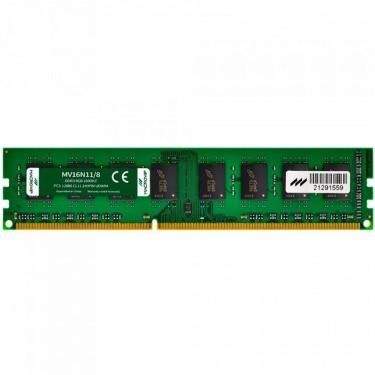 Imagem de Memória RAM DDR3 8GB 1600MHz UDIMM CL11 PC3-12800 MV16N11-8 Macrovip