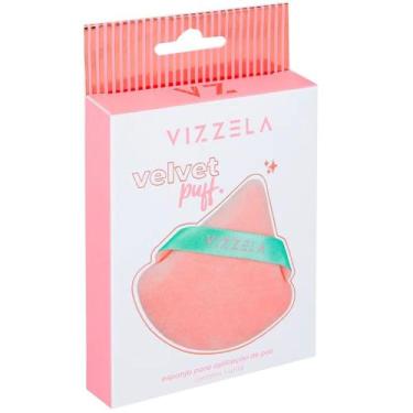 Imagem de Esponja Para Maquiagem Vizzela Velvet Puff