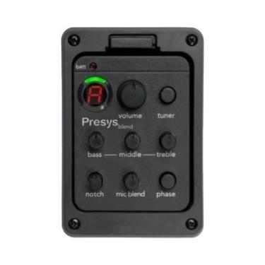 Imagem de Pré-amplificador De Guitarra Acústica Com EQ E Afinador, Microfone Int