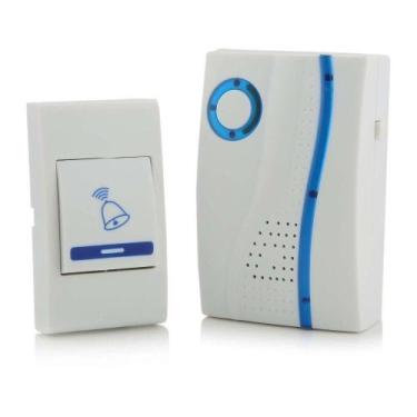 Imagem de Campainha Residencial Sem Fio Wireless 110v-220v - GRUPO SHOPMIX