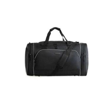Imagem de Bolsa de Viagem Bagaggio Tratiras autocolantes Vegas 24L - Preto