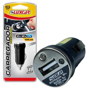 Imagem de Carregador Veicular Celular Smartfones Gps Dvd Rápido Turbo Automotivo