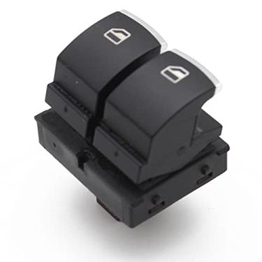 Imagem de Interruptor da janela principal de energia do lado do motorista frontal ， Interruptor da janela principal ， Adequado para VW Eos Golf R32 GTI MK5 MK6 V VI