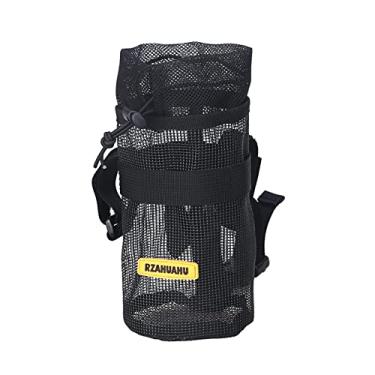 Imagem de Bolsa para guidão de leve à d'água estrutura frontal armazenamento tubo bolsa para s bike