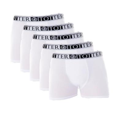 Imagem de Kit com 5 Cuecas Boxer em Microfibra | Totter Kit 8041