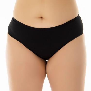 Imagem de Calcinha Plus Size Cós Médio Duplo | Estela 1364