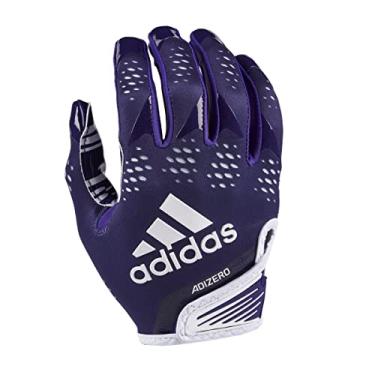 Imagem de adidas Adizero 12 Football Receiver Gloves, Purple/White, X-Large