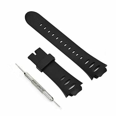 Imagem de Fivela de pulseira de relógio de borracha + ferramenta de instalação para SUUNTO para Observer SR