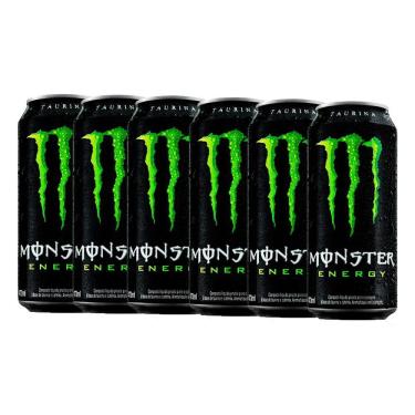 Imagem de Kit 6 Energético Monster Energy com 473ml