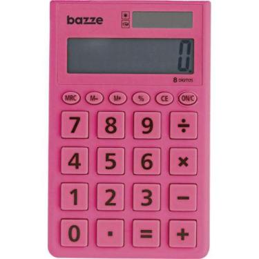 Imagem de Calculadora De Bolso 8 Dig. Bazze Rosa - Summit