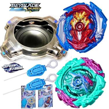 Imagem de Beyblade Infinite Achilles A6 Vs World Evo Helios - Hasbro