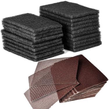 Imagem de Almofadas de grelha personium 20x + 40 peças de telas de grelha