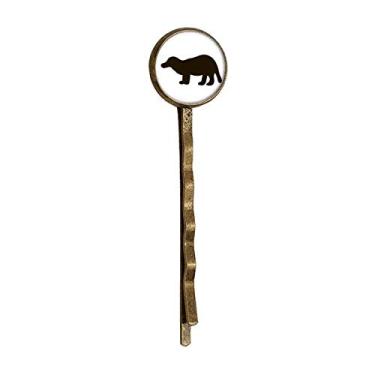 Imagem de Black Bagcer Bonito Animal Art Deco Presente Moda Retro Metal Hair Bobby Pin Headwear