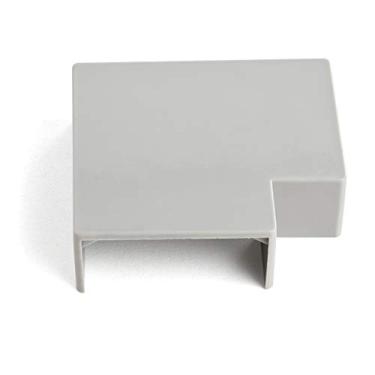 Imagem de StarTech.com Pacote com 20 conectores de cabo Raceway L para CBMCWD3816-90 graus de ângulo reto - Tipo L plano - Acessórios de gerenciamento de cabos - Canal Raceway/Fiação cotovelo lateral UL (CBMWD3816L)