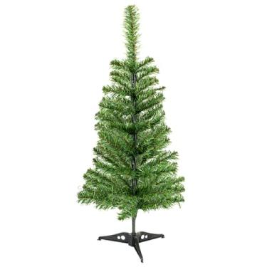 Imagem de Árvore de Natal Verde 60cm 50 Galhos Decoração Natalina Enfeite