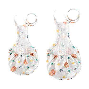 Imagem de Baoblaze 2x Fraldas Higiênicas Cadela Cachorra Calcinhas Fisiológicas Ajustáveis para Animais de Estimação