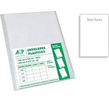 Imagem de Envelope Plástico Ofício 0,20 Extra Grosso sem furos PT300 - ACP