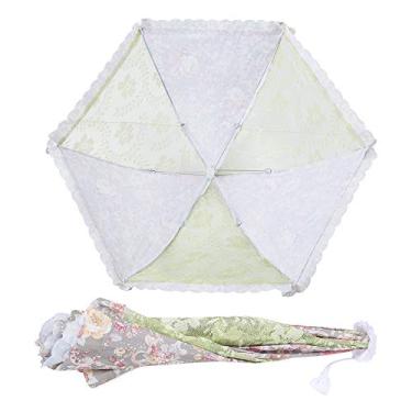 Imagem de Capa de malha de comida, capa de refeição estável incrível e durável, guarda-chuva de comida, festas de aniversário para festas na piscina, viagens de acampamento, piqueniques (verde menta)