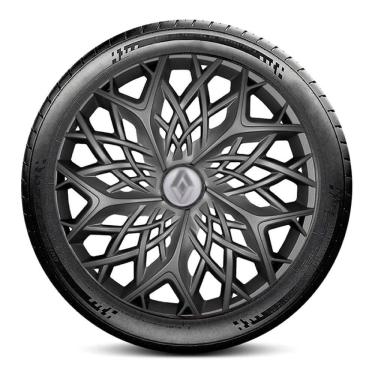 Imagem de Calota LC151 Renault Aro 13 Grafite Moove Escolha o carro