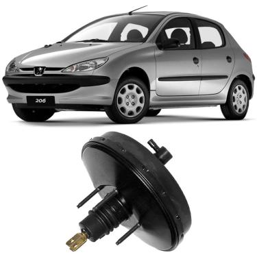 Imagem de Servo Freio Hidrovácuo Peugeot 206 99 a 2009 Sem ABS