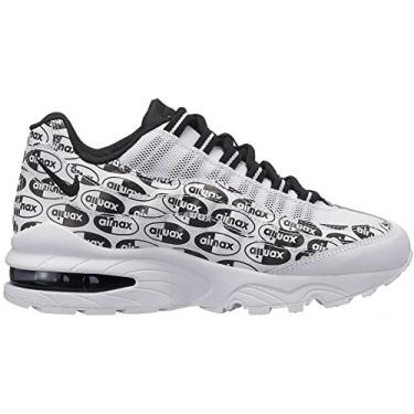 Imagem de Nike Air Max 95 SE Big Kids shoes brancos / pretos 922173-102 (5,5 m US)