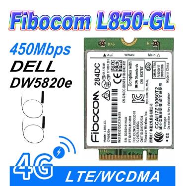 Imagem de Módulo Cartão WDXUN-4G WWAN  DW5820e Fibocom L850-GL LTE  WCDMA  0284DC  284DC