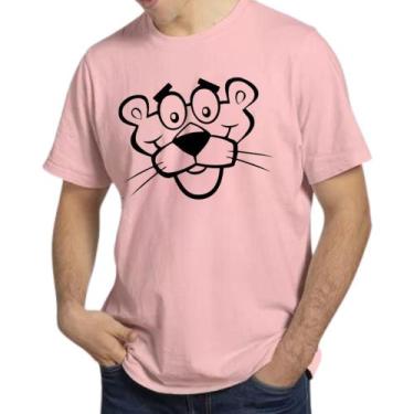 Imagem de Camiseta Pink Panther Pantera Cor De Rosa Pink - Jmv Estampas