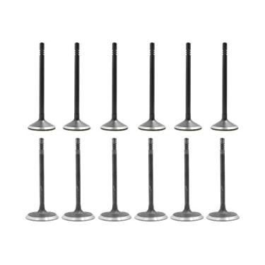 Imagem de DNJ VK121105 Kit de válvula de admissão de escape para Dodge 2002 a 2012, Jeep, Mitsubishi, Ram, Liberty, Dakota, Durango, Raider, Commander, V6 3.7L SOHC 12V EV1105 X6 IV1100 X6