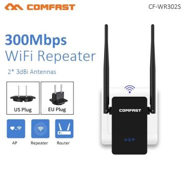 Imagem de Comfast-repetidor wi-fi sem fio cf-wr302s  300m  antena 10dbi  amplificador de sinal  802.11n/b/g