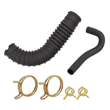 Imagem de CartClan Mangueira de admissão de ar do carro Club e tubo de ventilação do cárter com kit de reparo de braçadeira para carrinhos de golfe a gás DS 1992-1997 OEM # 1016228 101971301 1016572 1017466