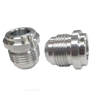 Imagem de Riloer Weld on Bung 12AN macho extremidade de mangueira de alumínio soldável JIC 12 um adaptador de óleo combustível rosca flare