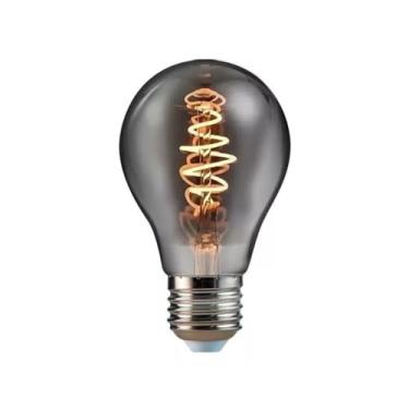 Imagem de LÂMPADA RETRÔ A60 BLACK LED, 5W, SOQUETE E27, EMISSÃO DE LUZ ÂMBAR 2200K, BIVOLT, AVANT