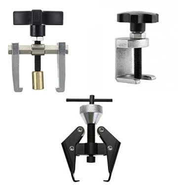 Imagem de YYCKE 3 peças extrator de braço de limpador de carro profissional bateria de carro 6-28 mm terminal alternador rolamento pára-brisa removedor de braço extrator de rolo extrator ferramenta de reparo de carro