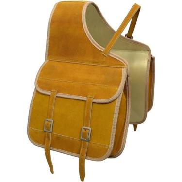 Imagem de Alforge Couro Camurça SV3218 - Amarelo