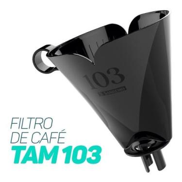 Imagem de Coador Filtro Tamanho 103 De Café Coado Portátil Leve Versátil - Sanre